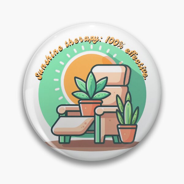 Item preview, Sunshine Therapy: 100% Effective – Plant in a Healing Session with the Sun designed and sold by Zephyra Grove.