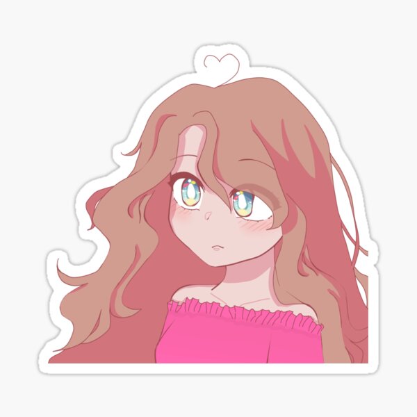 lovely ditsy dove lee's Ava sticker 2 Sticker