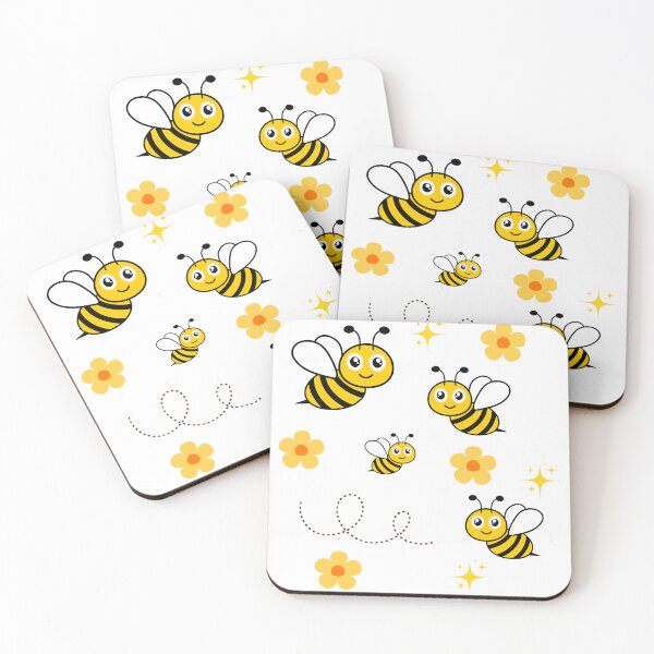 Item preview, Floral Bee pattern - spring season designed and sold by JustMerry.