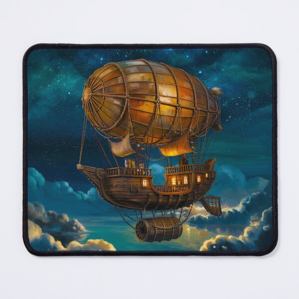 Item preview, Steampunk Airship designed and sold by Angry Swan Designs.