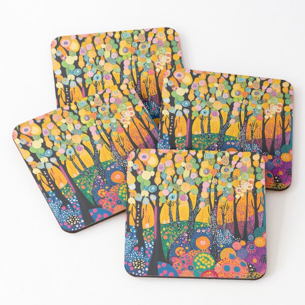 Item preview, Colorful Polka Dot Lollipop Forest  designed and sold by Neika Shimm Designs.