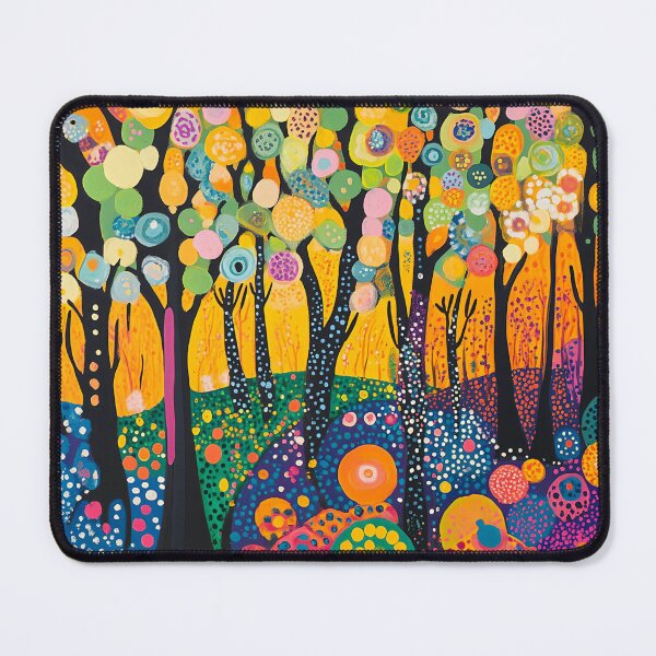 Item preview, Colorful Polka Dot Lollipop Forest designed and sold by Neika Shimm Designs.