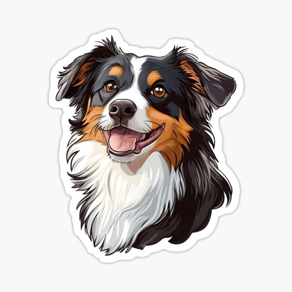Artikel-Vorschau von australian shepherd dog, designt und verkauft von aeaeaeae.