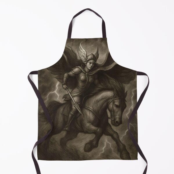 Item preview, valkyrie riding a winged horse designed and sold by Metaverse8.