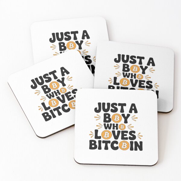Item preview, Just a Boy who loves Bitcoin designed and sold by jkrphoto.