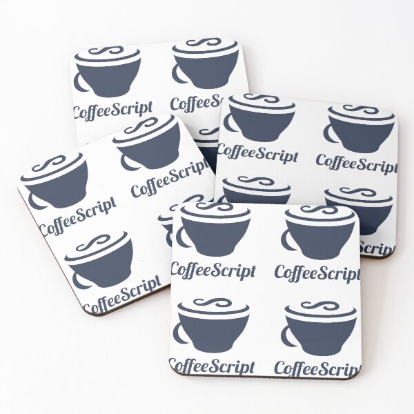 Item preview, CoffeeScript Wordmark Logo 4x designed and sold by GlassySteel.
