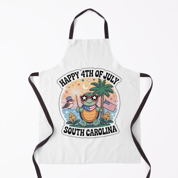 Item preview, South Carolina 4th of July Cute Chibi Turtle & Carolina Wren Sticker designed and sold by Nuist25.