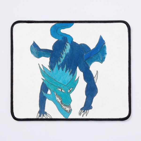 Item preview, Blue axe head dragon designed and sold by DANACScoloring.