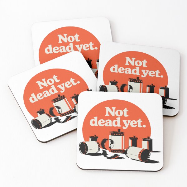 Item preview, Film's Not Dead Yet designed and sold by Angry Swan Designs.