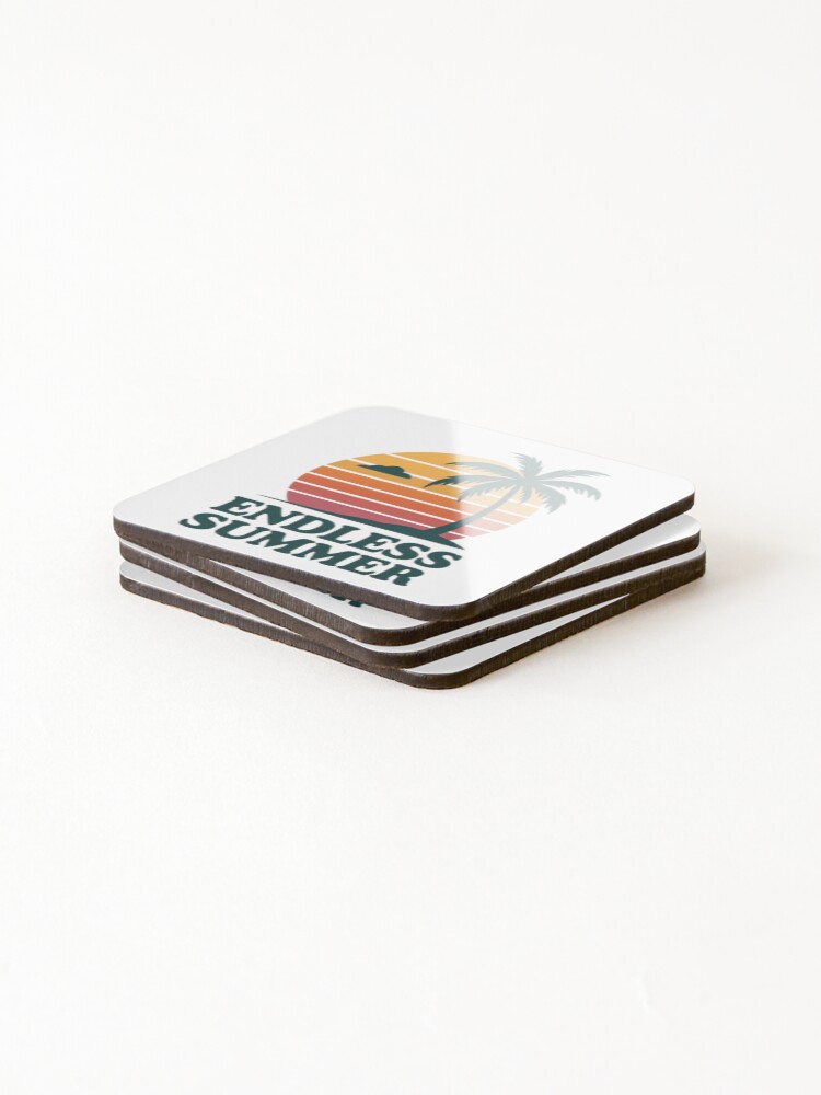 Thumbnail 4 of 5, Coasters (Set of 4), Endless Summer designed and sold by InkFool.