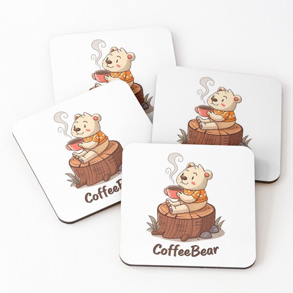 Item preview, Cubby the Coffeebear designed and sold by SibMa.