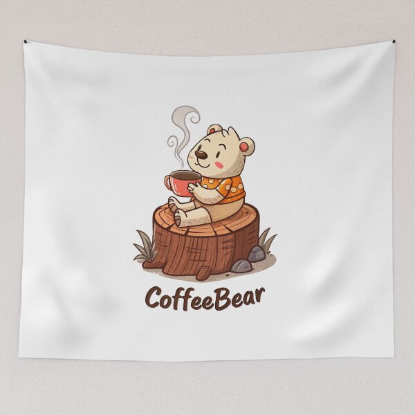 Item preview, Cubby the Coffeebear designed and sold by SibMa.