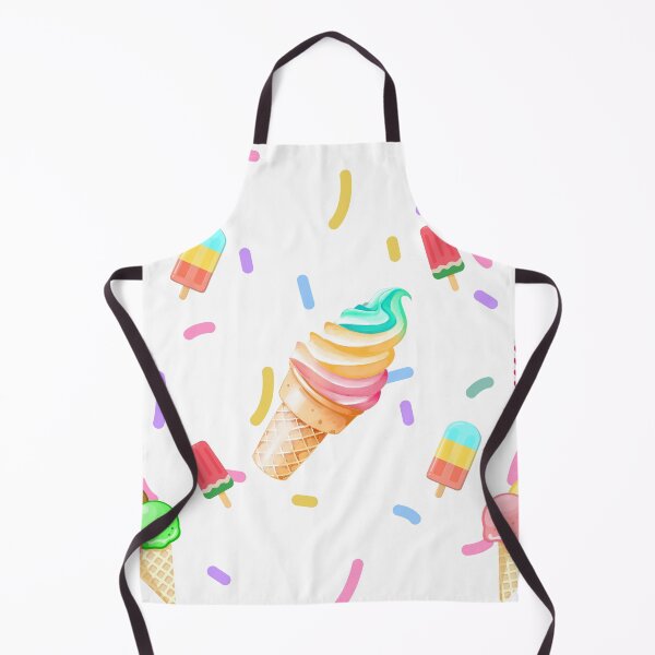 Item preview, Ice Cream Cone Patterns – Fun, Colorful Dessert Art designed and sold by JustMerry.