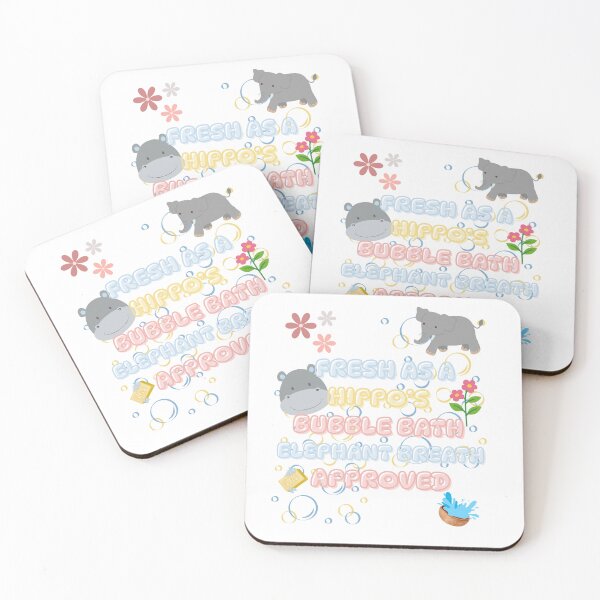 Item preview, Trunk-tasticly Clean: Where Hippos Bathe and Elephants Approve! designed and sold by skim3080.