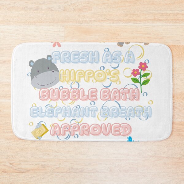 Item preview, Trunk-tasticly Clean: Where Hippos Bathe and Elephants Approve! designed and sold by skim3080.