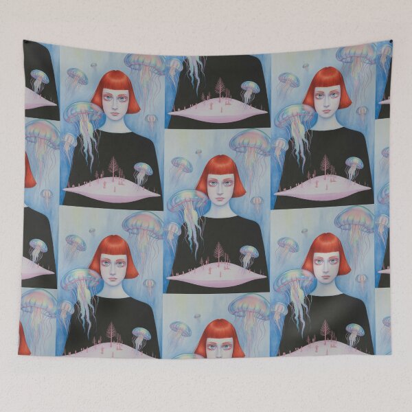 Item preview, Underwater Red designed and sold by CanvasCarousel.