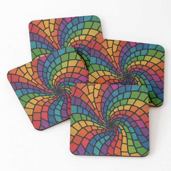 Item preview, Prismatic Spiral Mosaic designed and sold by Zenvo.