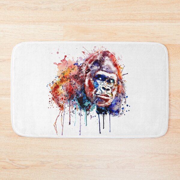 Item preview, Vibrant Gorilla Watercolor designed and sold by caracatita75.
