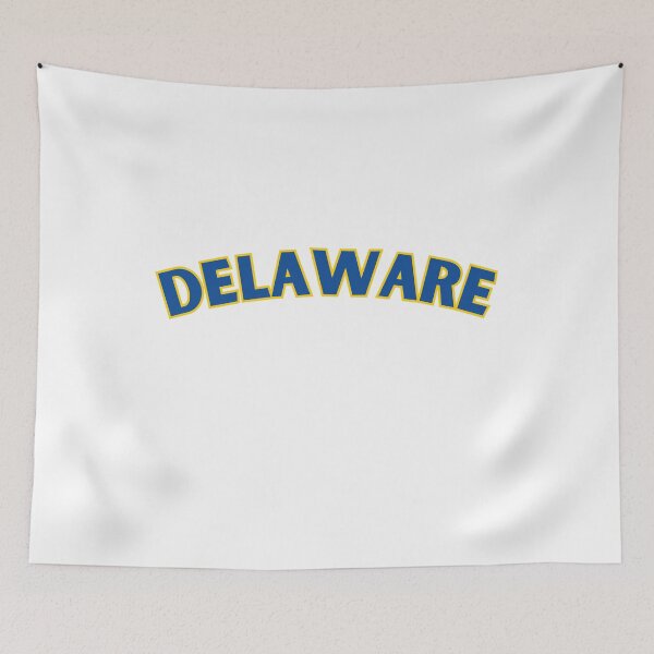 Item preview, University of Delaware arch - blue and yellow school spirit udel  designed and sold by jessicaleah15.
