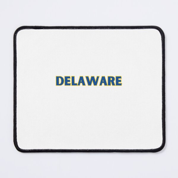 Item preview, Retro Varsity University of Delaware - blue and yellow school spirit udel designed and sold by jessicaleah15.