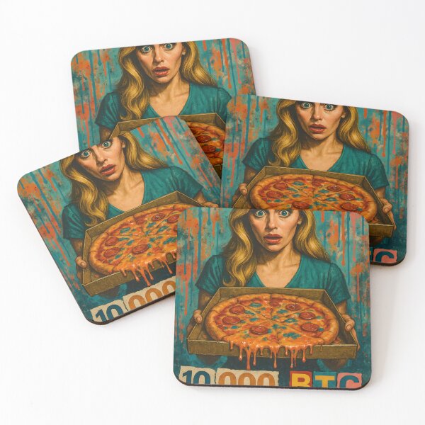 Item preview, Bitcoin Pizza Day – 10,000 BTC for This?! designed and sold by oneof21million.