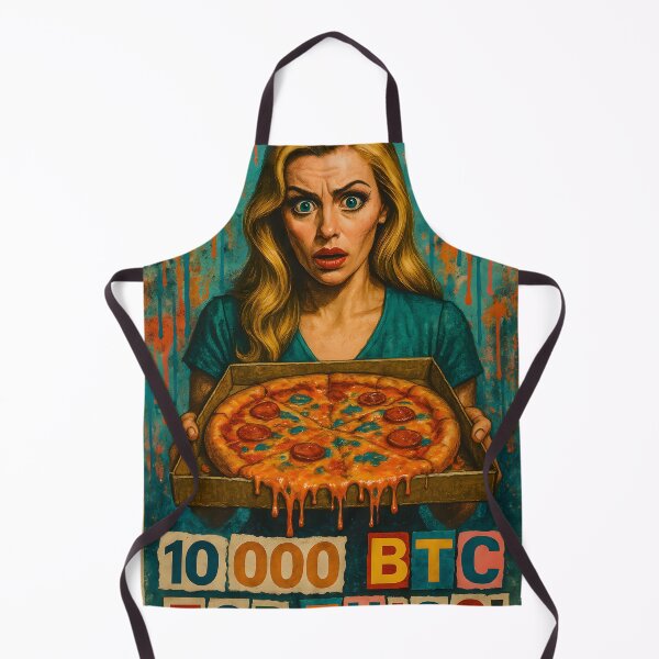 Item preview, Bitcoin Pizza Day – 10,000 BTC for This?! designed and sold by oneof21million.