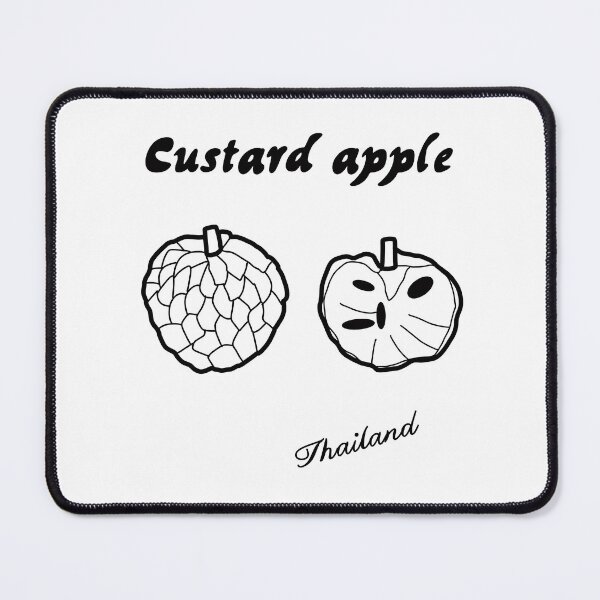 Item preview, Custard Apple Fruit Hand drawn Travel Thailand designed and sold by khulisara246.