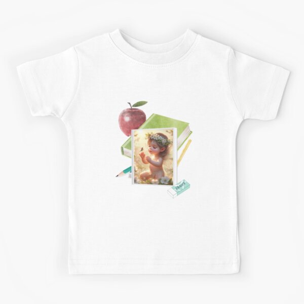 Item preview, Magical Baby Fairy with Blossom Crown – Whimsical Illustration designed and sold by Nadia-joy.