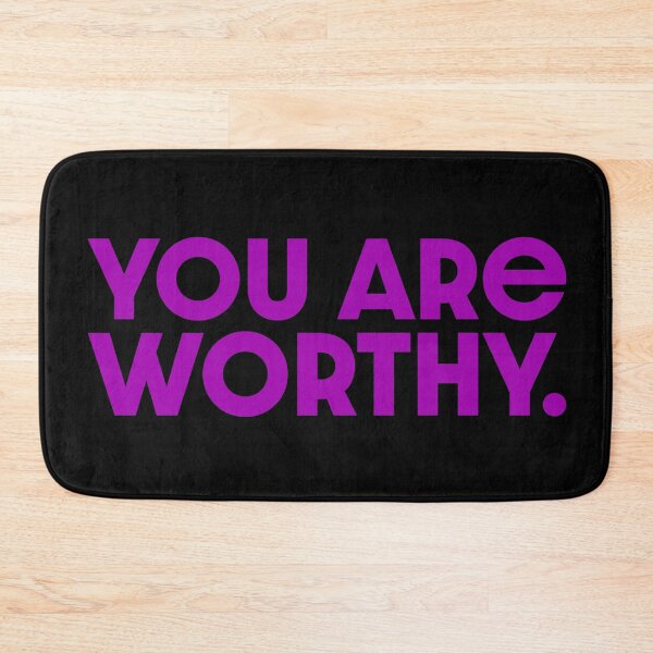 Item preview, You Are Worthy - Violet designed and sold by sillyjess.