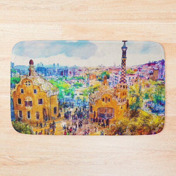 Item preview, Park Guell in Barcelona designed and sold by caracatita75.