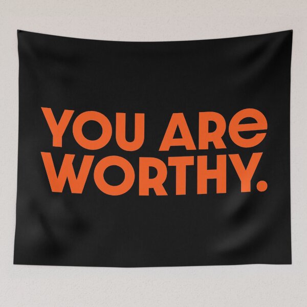 Item preview, You Are Worthy - Poppy designed and sold by sillyjess.