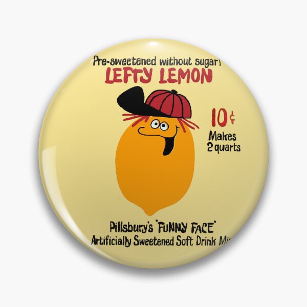 Item preview, Lefty Lemon - Funny Face Drink mIx designed and sold by Offset Vinyl Film.