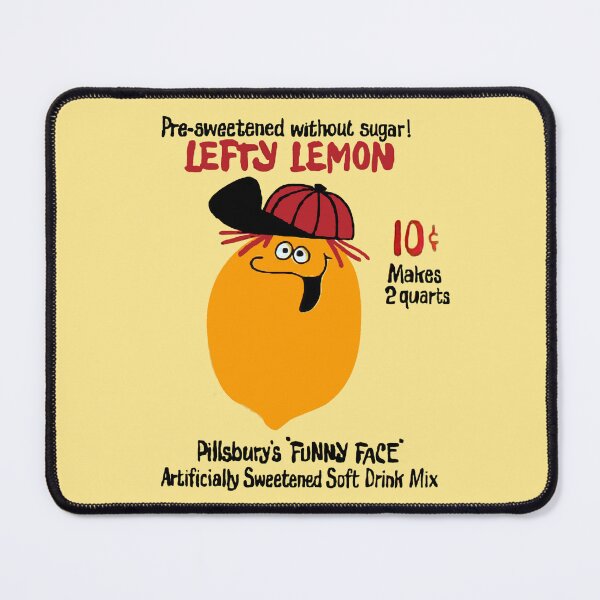 Item preview, Lefty Lemon - Funny Face Drink mIx designed and sold by Offset Vinyl Film.