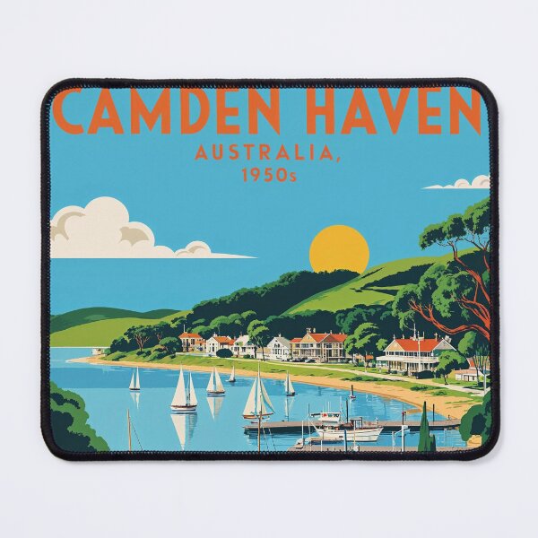 Item preview, Camden Haven Australia Vintage Travel Tourism designed and sold by TravelersGems.