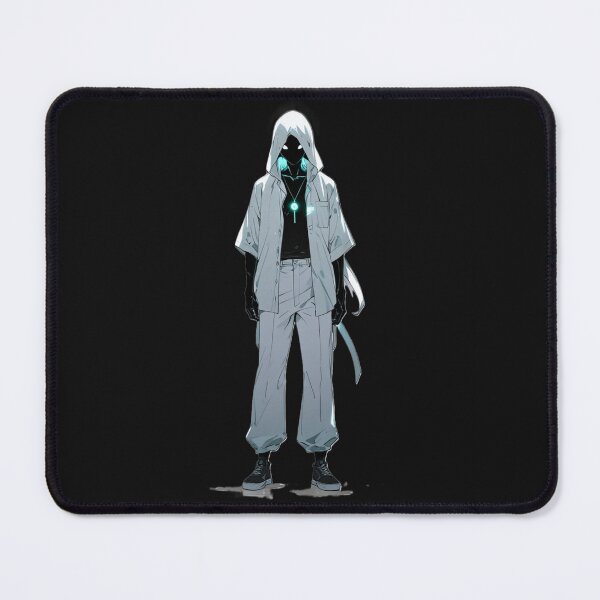 Item preview, Mysterious Hooded Figure with Glowing Accents designed and sold by SuperNerdStore.