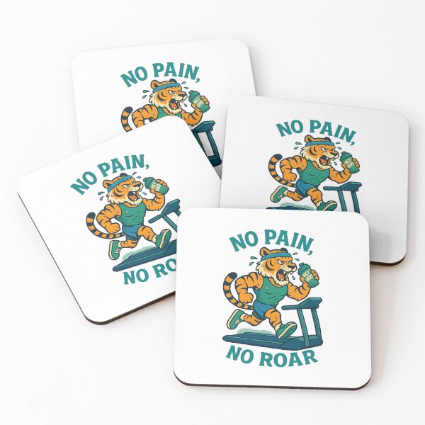 Item preview, No Pain, No Roar – Gym Tiger Edition designed and sold by JN-Designn.