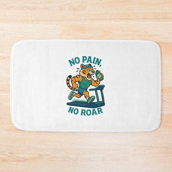 Item preview, No Pain, No Roar – Gym Tiger Edition designed and sold by JN-Designn.