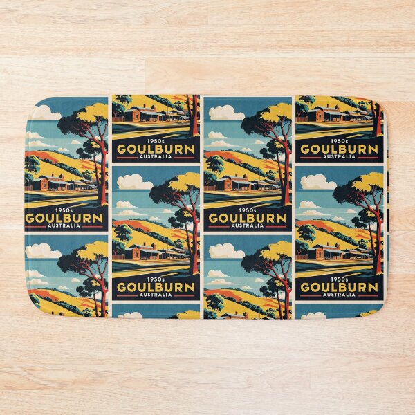 Item preview, Goulburn Australia Vintage Travel Tourism designed and sold by TravelersGems.
