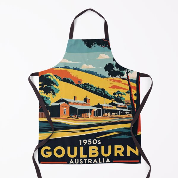 Item preview, Goulburn Australia Vintage Travel Tourism designed and sold by TravelersGems.