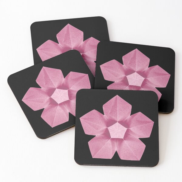Item preview, Pink origami flower designed and sold by Meo Design.