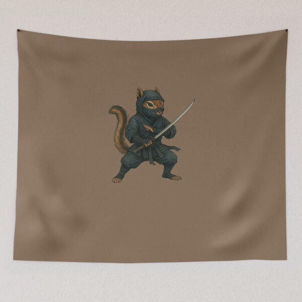 Item preview, Ninja Chipmunk designed and sold by FrictionMaxxing.