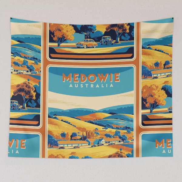 Item preview, Medowie Australia Vintage Travel Tourism designed and sold by TravelersGems.