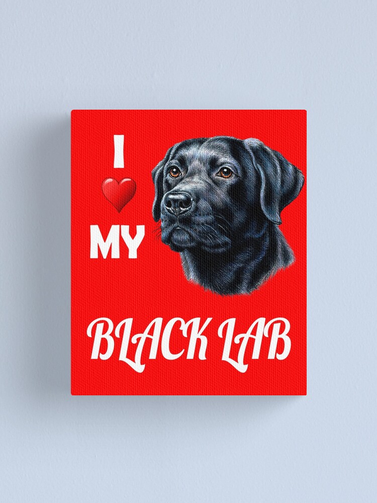 i love my black lab