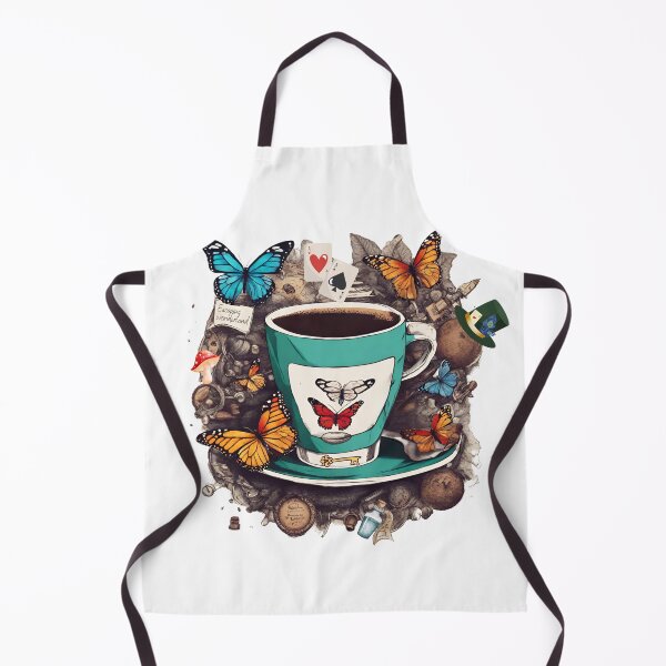Item preview, Escaping Wonderland - Butterfly Brews, Coffee Madness designed and sold by BeeG2024.