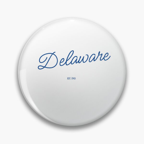 Item preview, Navy UDelaware cursive EST 1743  designed and sold by jessicaleah15.
