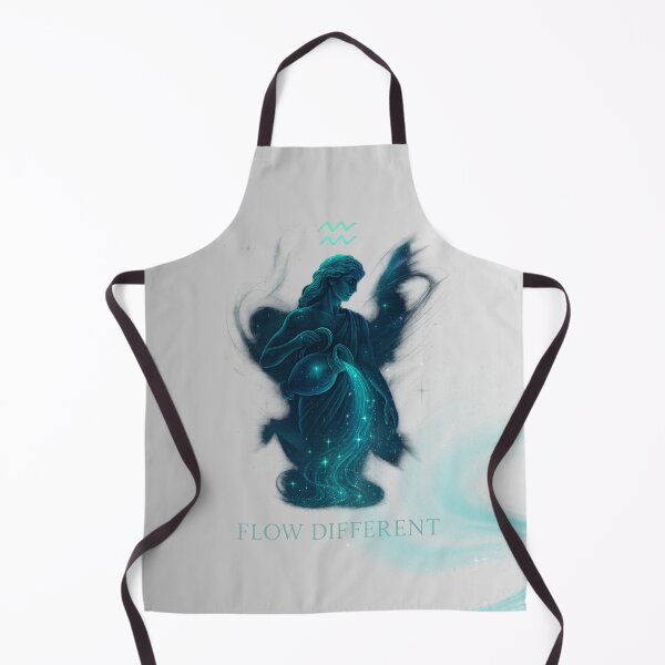 Item preview, Aquarius Zodiac Art – Flow Different, Think Beyond designed and sold by Edanurdonmez0.