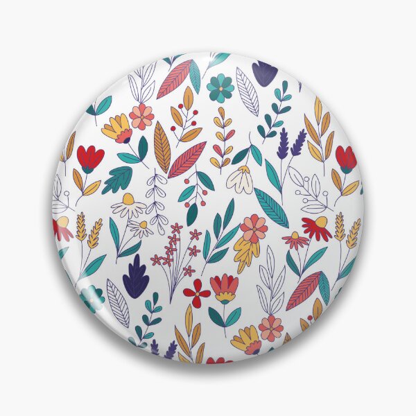 Item preview, Colorful floral pattern designed and sold by Jamildesign.