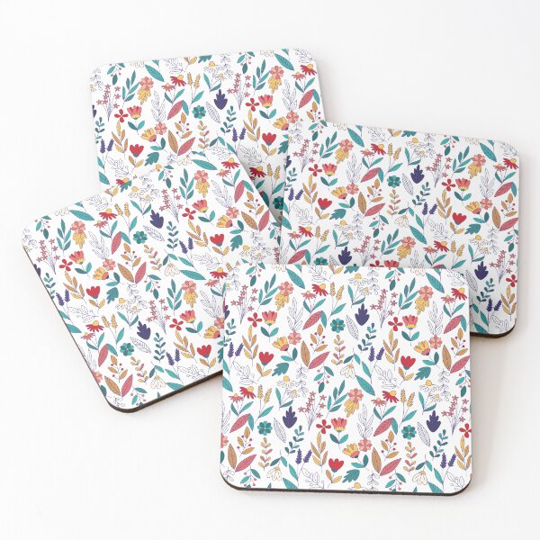 Item preview, Colorful floral pattern designed and sold by Jamildesign.