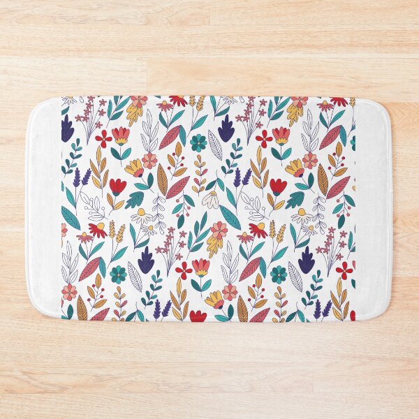 Item preview, Colorful floral pattern designed and sold by Jamildesign.