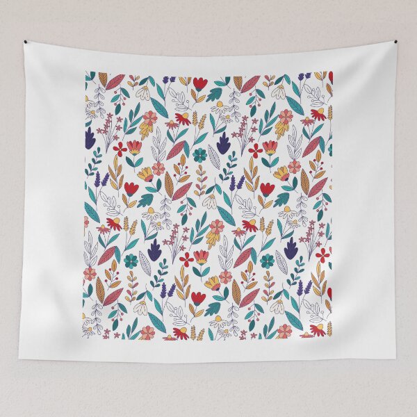 Item preview, Colorful floral pattern designed and sold by Jamildesign.